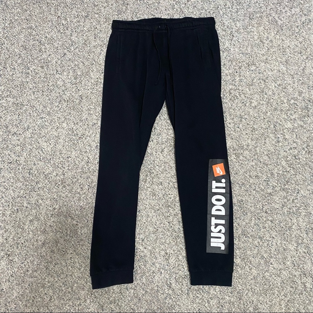 Men’s Nike Black “Just Do It” Joggers